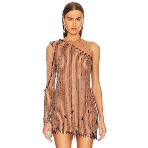 NWT NBD Zintia Embellished Mini Dress